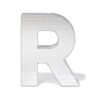 Discoletter R 10x9x10cm (zilver)