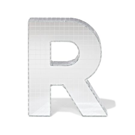 HEMA Discoletter R 10x9x10cm (zilver) | HEMA