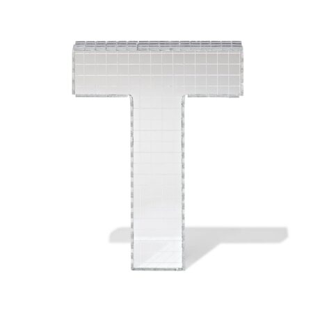 HEMA Discoletter T 10x9x10cm (zilver) | HEMA