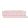 HEMA Doos L 9x22x31cm papier stippen (roze) | HEMA