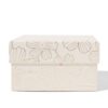 HEMA Doos M 9x16.5x16.5cm karton bloemen (goud) | HEMA