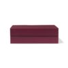 HEMA Doos met magnetische deksel A5 karton donkerrood | HEMA