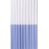 HEMA Douchegordijn 180x200cm polyester linnenlook blok blauw (blauw) | HEMA