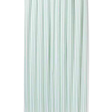 HEMA Douchegordijn 180x200cm polyester linnenstructuur strepen (groen) | HEMA