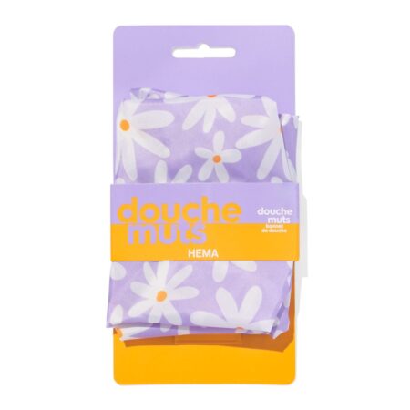 HEMA Douchemuts bloemen lila | HEMA