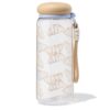 Drinkfles 700ml kunststof croissant (transparant)
