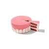 Dripcake roze red velvet 16 p. (roze)