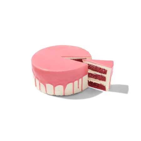 HEMA Dripcake roze red velvet 16 p. (roze) | HEMA