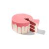 HEMA Dripcake roze red velvet 8 p. (roze) | HEMA