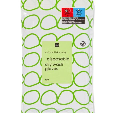 HEMA Droge washandjes - 10 stuks | HEMA