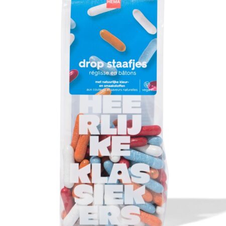 HEMA Dropstaafjes 130g | HEMA