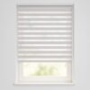 HEMA Duo rolgordijn lichtdoorlatend structuur beige (beige) | HEMA