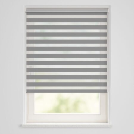 HEMA Duo rolgordijn lichtdoorlatend uni basic zwart (zwart) | HEMA