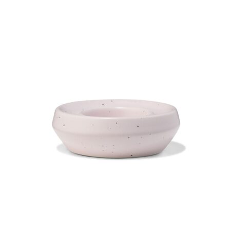 HEMA Eierdopje Ø7.9cm Trend aardewerk roze spikkels (roze) | HEMA