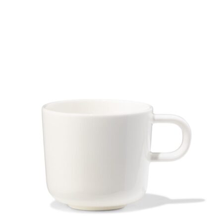 HEMA Espressokopje 100ml Knap new bone china wit (wit) | HEMA