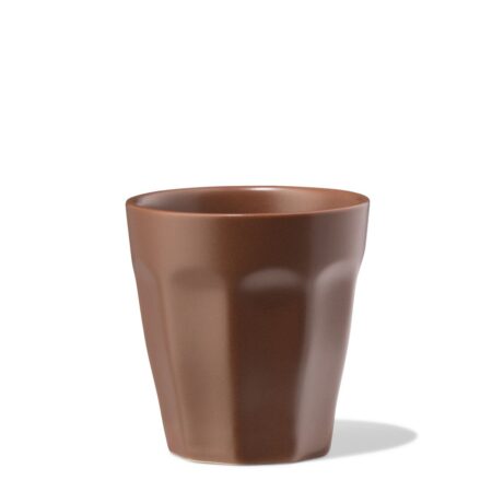 HEMA Espressokopje 90ml Mirabeau aardewerk donkerbruin (donkerbruin) | HEMA