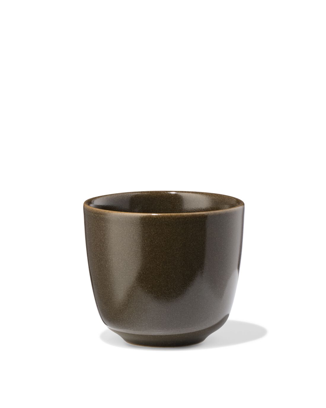 HEMA Espressokopje 90ml Puur aardewerk donkerbruin (donkerbruin) | HEMA