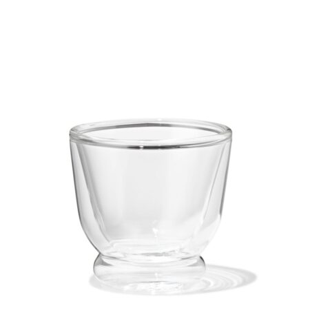 HEMA Espressomok 100ml borosilicaatglas dubbelwandig stapelbaar (transparant) | HEMA