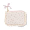 HEMA Etui 14.8x10.5x1cm ruffles bloemen (multicolor) | HEMA