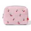HEMA Etui 18.5x6.6x13cm seersucker ruiten kersen | HEMA