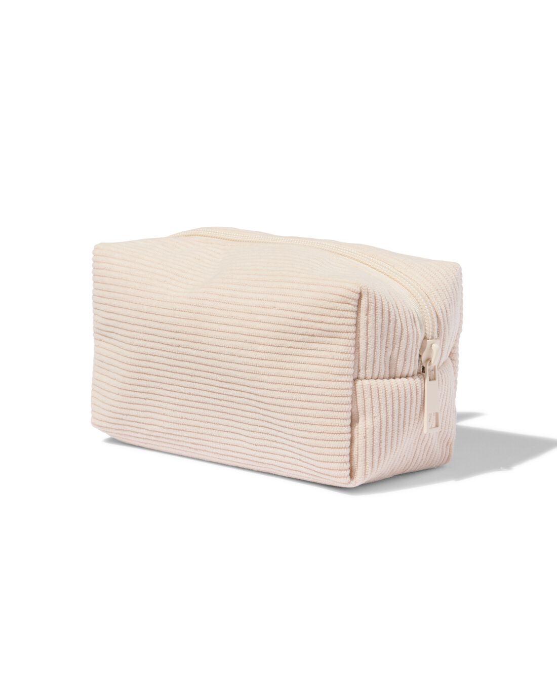 HEMA Etui 18x9x8.5cm rib beige (beige) | HEMA