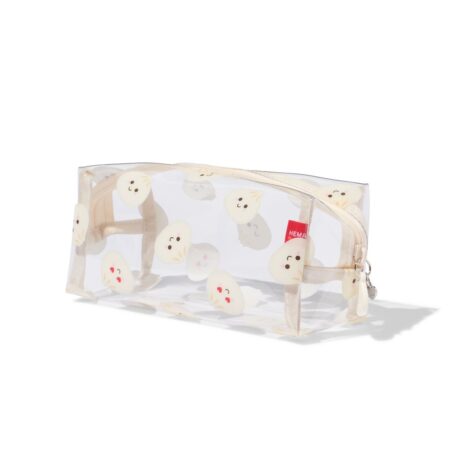 HEMA Etui 18x9x8.5cm transparant dumplings (transparant) | HEMA