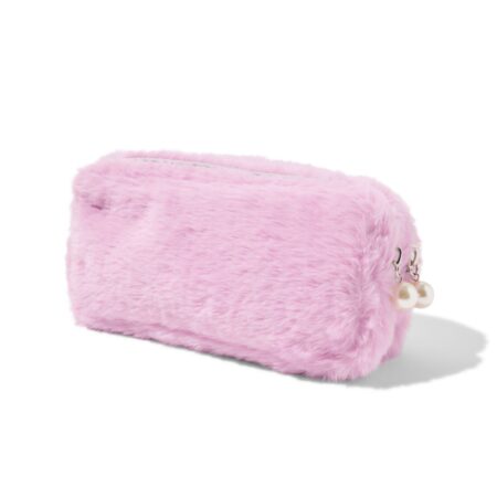 HEMA Etui 22.5x6x11cm fluffy dubbele rits | HEMA