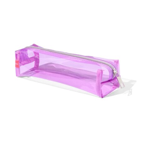 HEMA Etui doorzichtig (lila) | HEMA