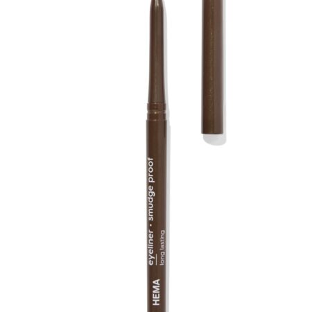 Eyeliner smudge- en waterproof bruin (lichtbruin)