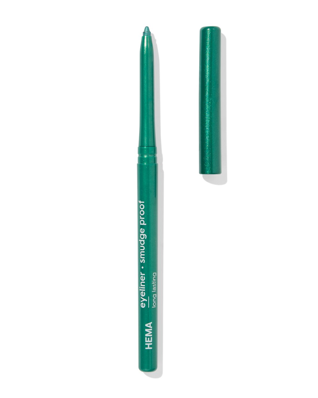 HEMA Eyeliner smudge- en waterproof metallic groen (groen) | HEMA