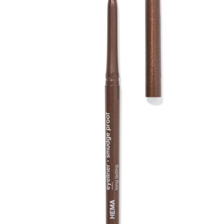 Eyeliner smudge- en waterproof middenbruin