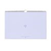 HEMA Familieplanner 37x25cm lichtblauw | HEMA