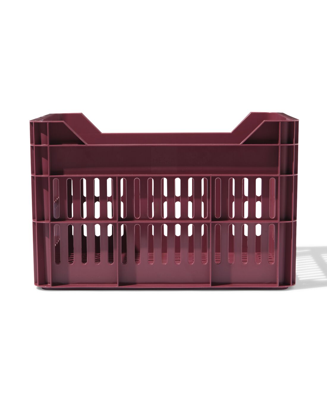 HEMA Fietskrat 30L bordeauxrood (bordeauxrood) | HEMA
