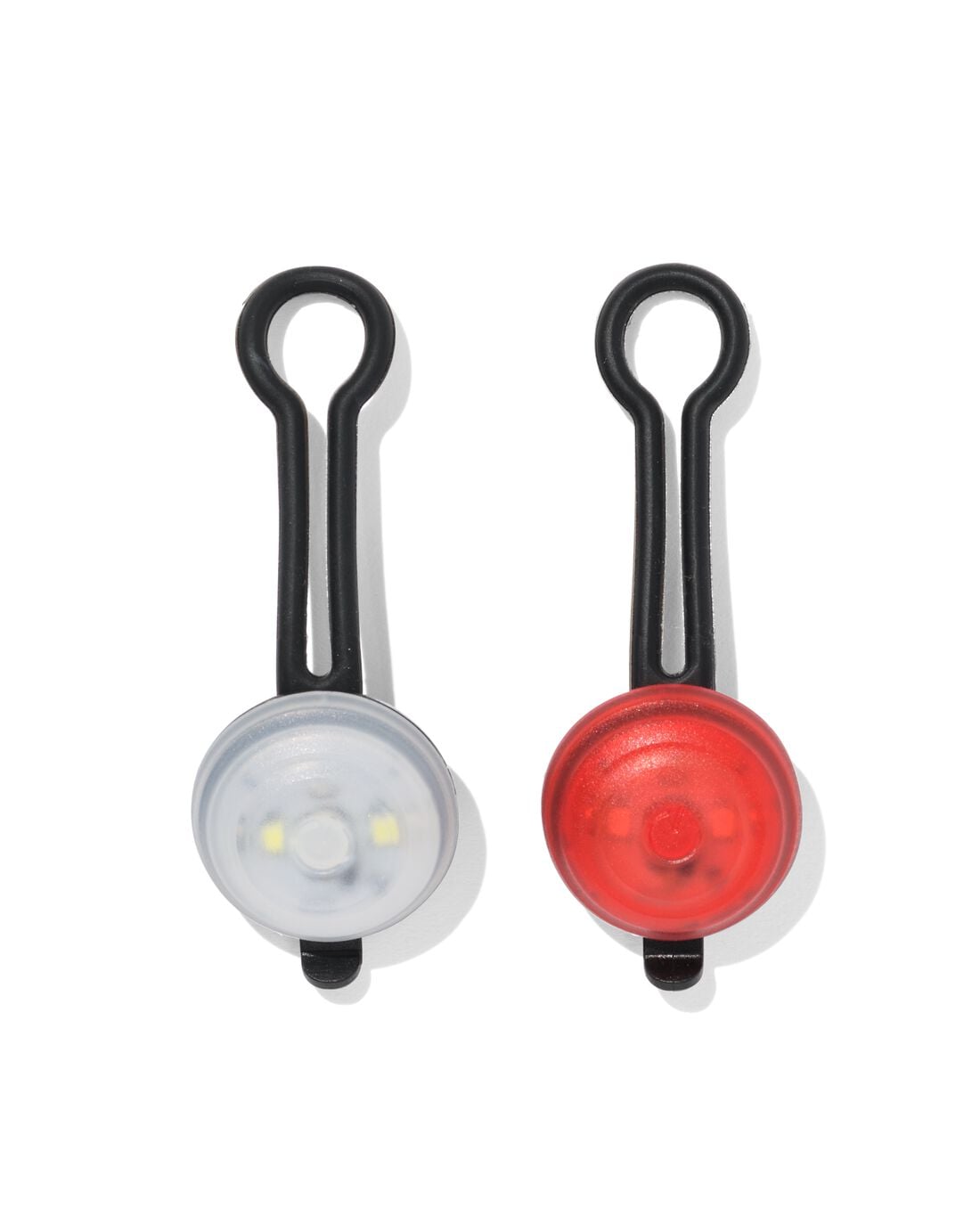 HEMA Fietslampjes basic zwart (zwart) | HEMA
