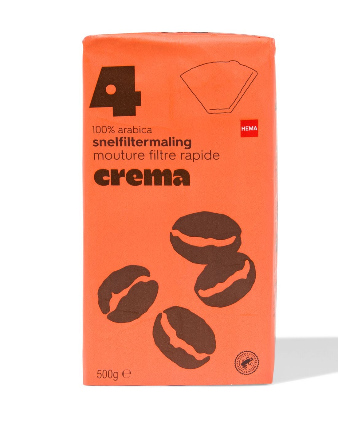 HEMA Filterkoffie crema - 500 gram | HEMA