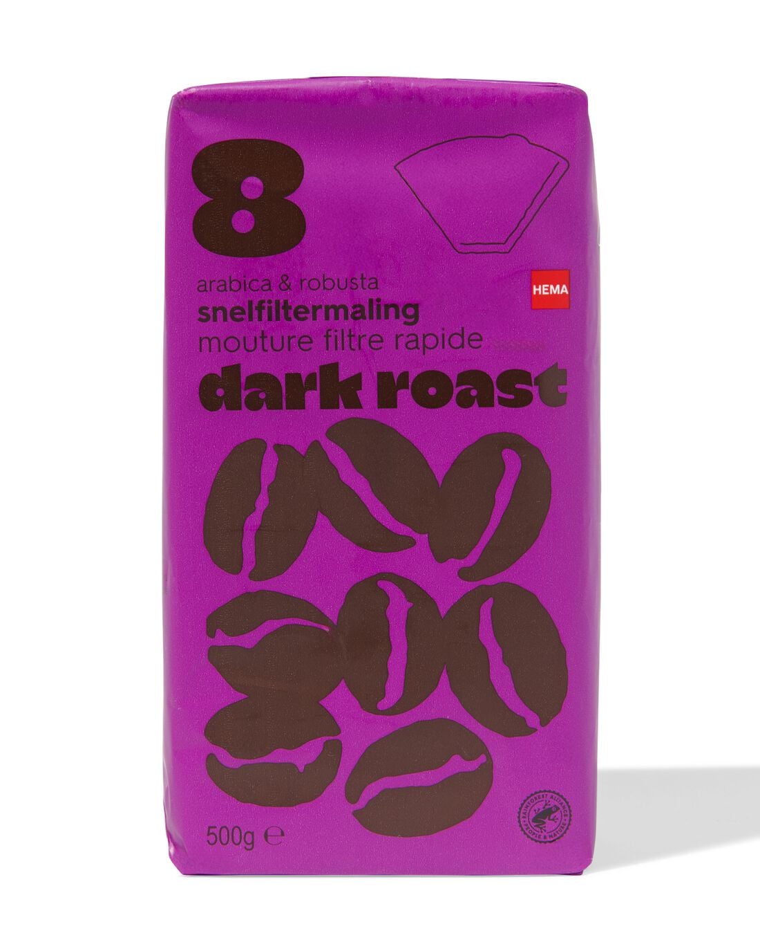 HEMA Filterkoffie dark roast - 500 gram | HEMA