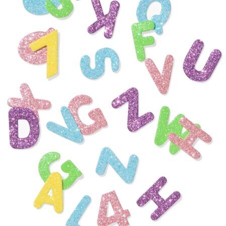 HEMA Foam stickers alfabet glitter | HEMA