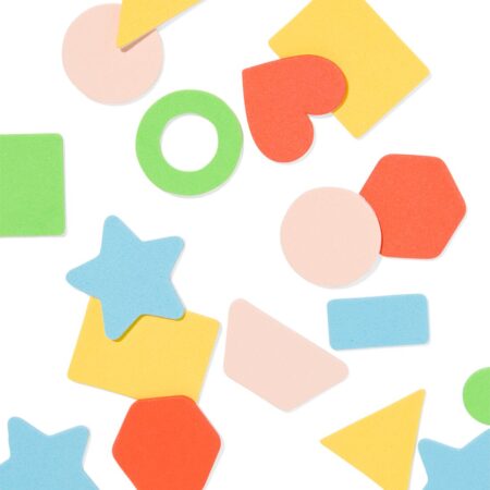 HEMA Foamstickers vormen - 90 stuks | HEMA
