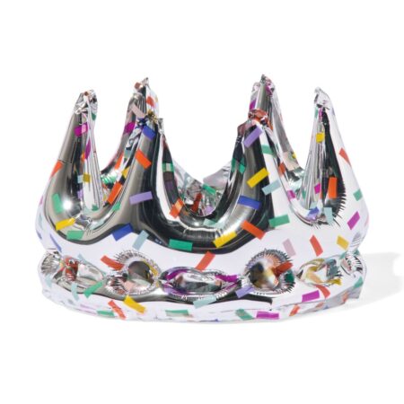 HEMA Folieballon kroon 20cm confetti (multicolor) | HEMA