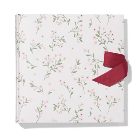 HEMA Fotoalbum 24.5x24x4.5cm bloemen (multicolor) | HEMA