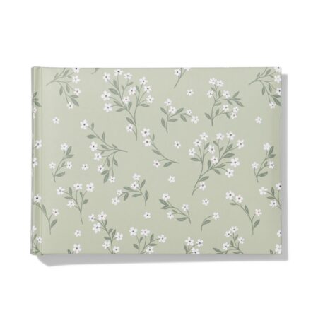 HEMA Fotoalbum 24x18x4cm bloemen (groen) | HEMA