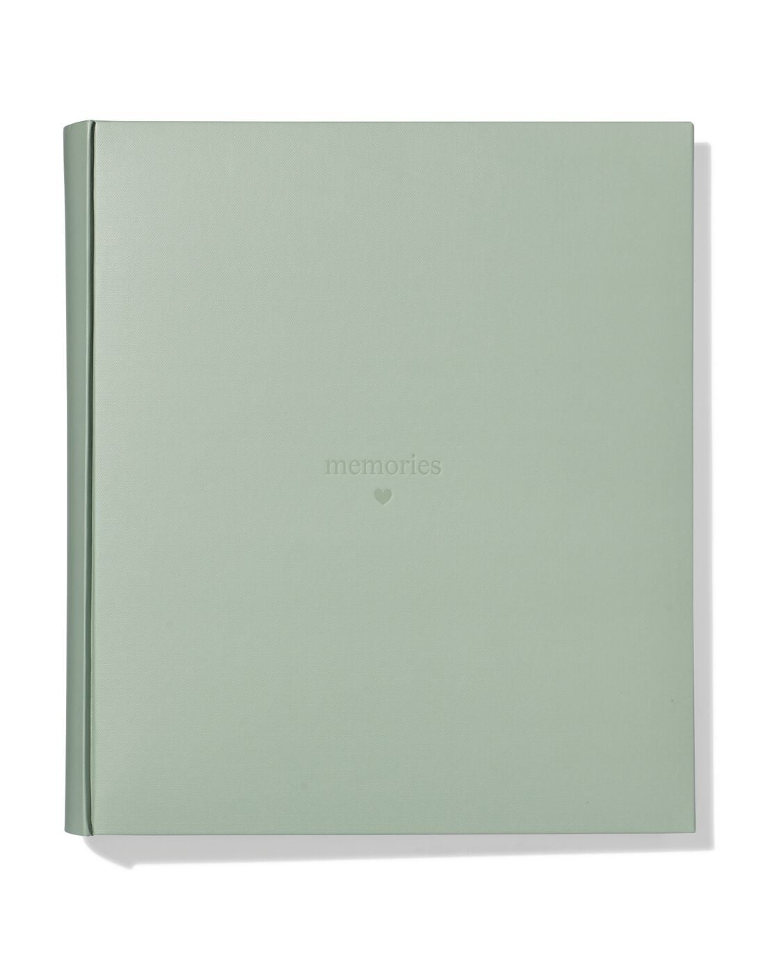 HEMA Fotoalbum 32.5x29x5.5cm groen (groen) | HEMA