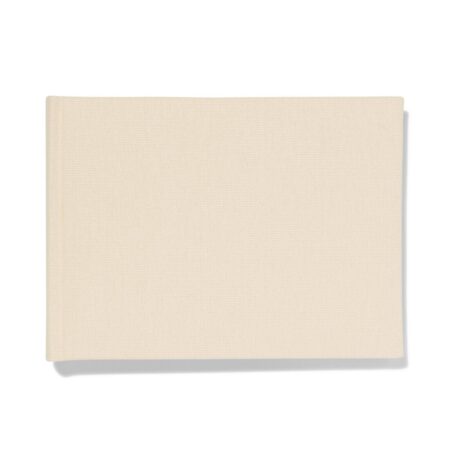HEMA Fotoboek 18x24 linnen ecru (gebroken wit) | HEMA