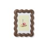 HEMA Fotolijst 10x15cm hout golf (donkerbruin) | HEMA