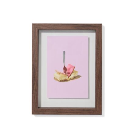 HEMA Fotolijst 10x15cm hout zwevend (donkerbruin) | HEMA
