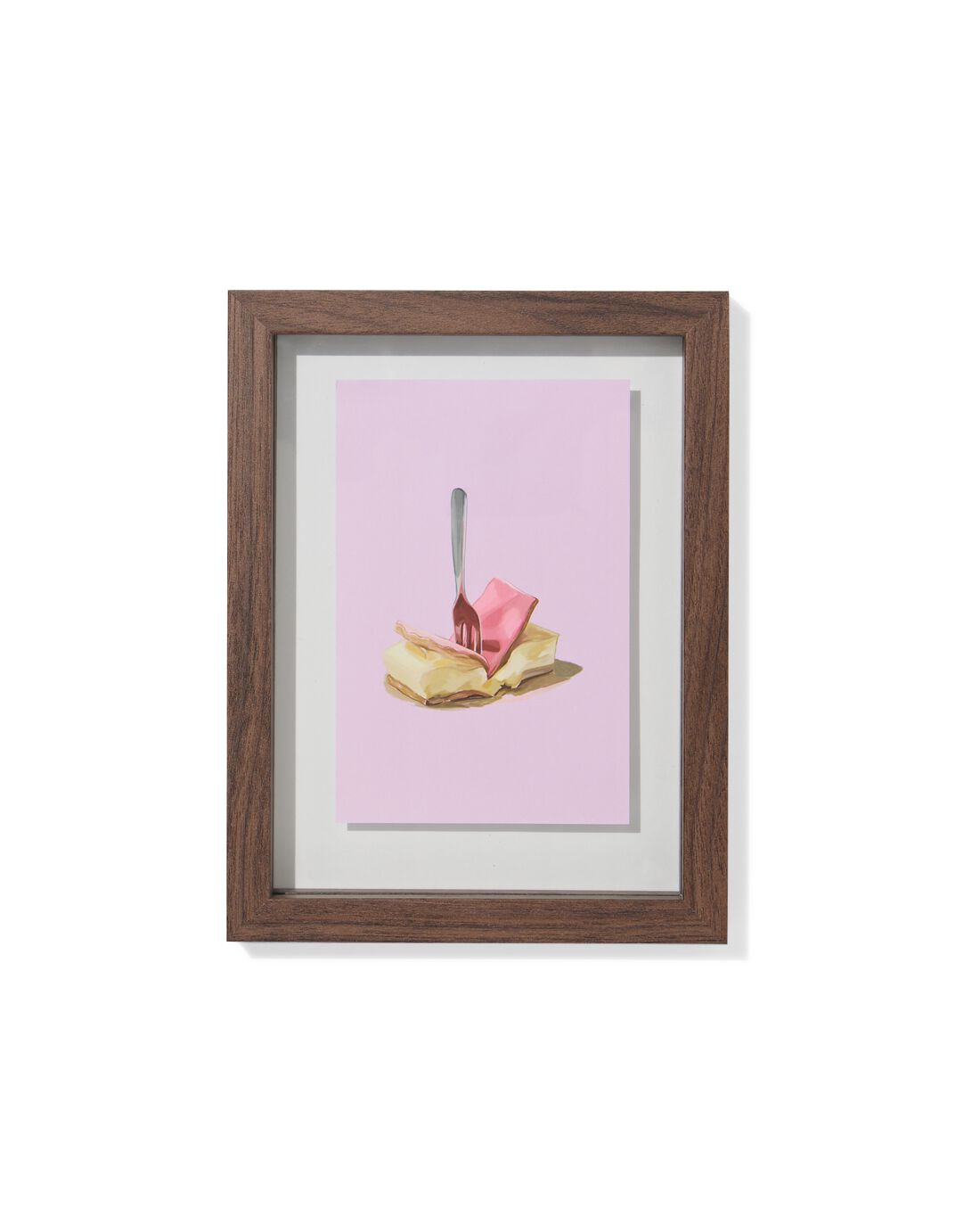 HEMA Fotolijst 10x15cm hout zwevend (donkerbruin) | HEMA