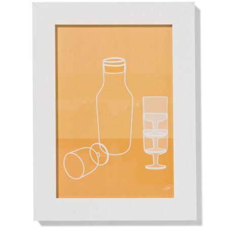 Fotolijst 10x15cm wit hout (wit)