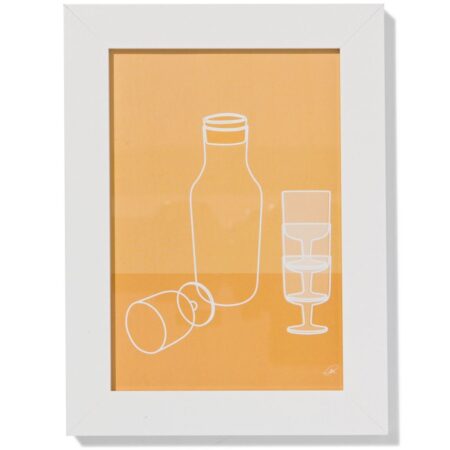 HEMA Fotolijst 10x15cm wit hout (wit) | HEMA