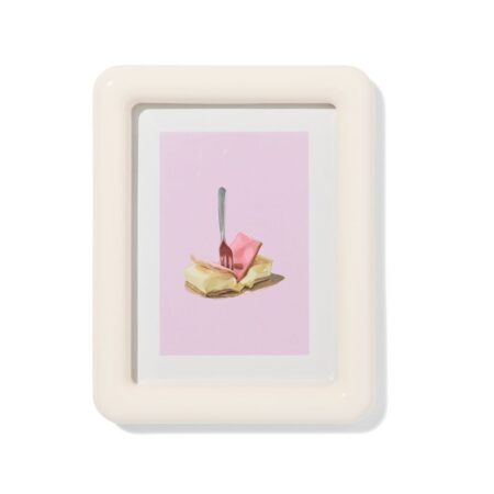 HEMA Fotolijst 15x20cm hout afgerond (wit) | HEMA