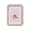 Fotolijst 15x20cm hout ribbelrand (taupe)